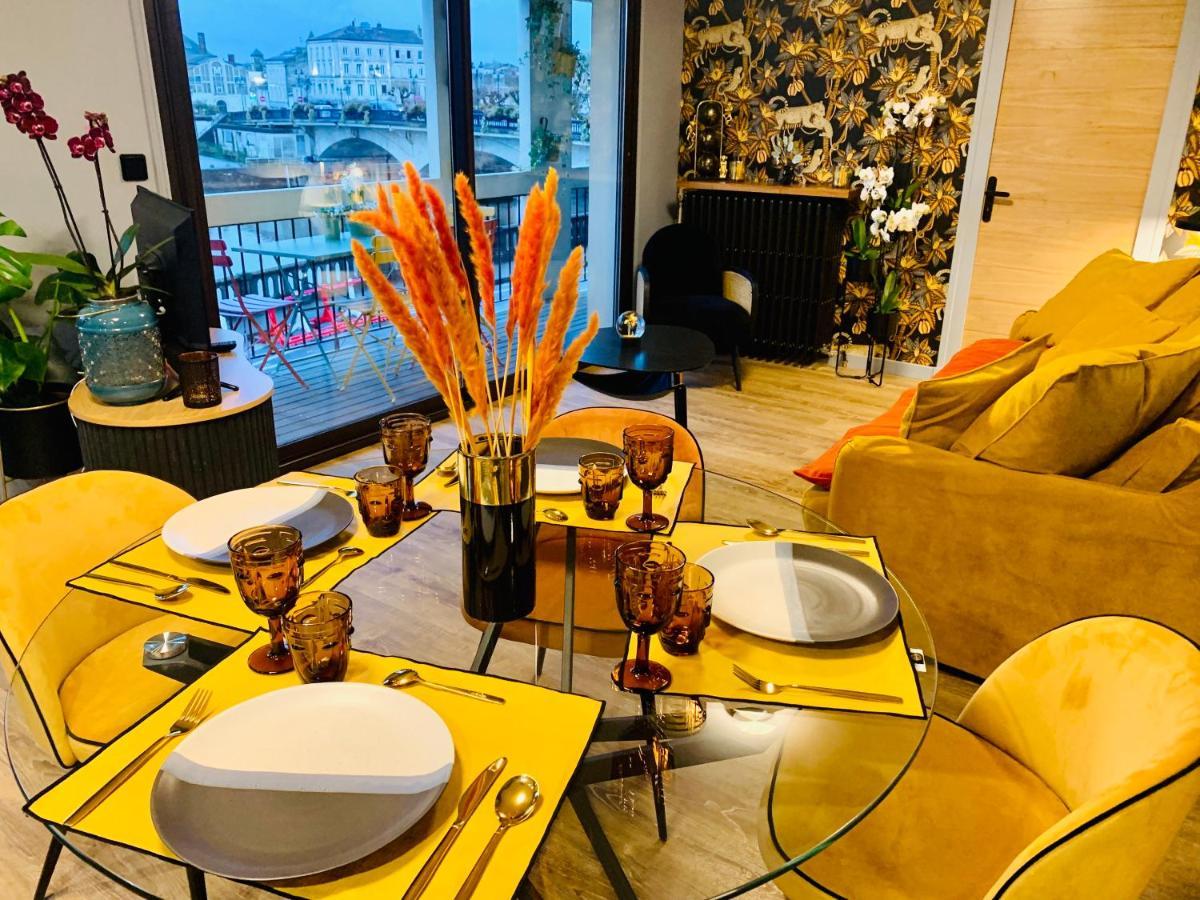 "Au Fil De La Charente" - Coeur De Saintes - Wifi Clim - Classe 4 Etoiles - 4 Pers Экстерьер фото